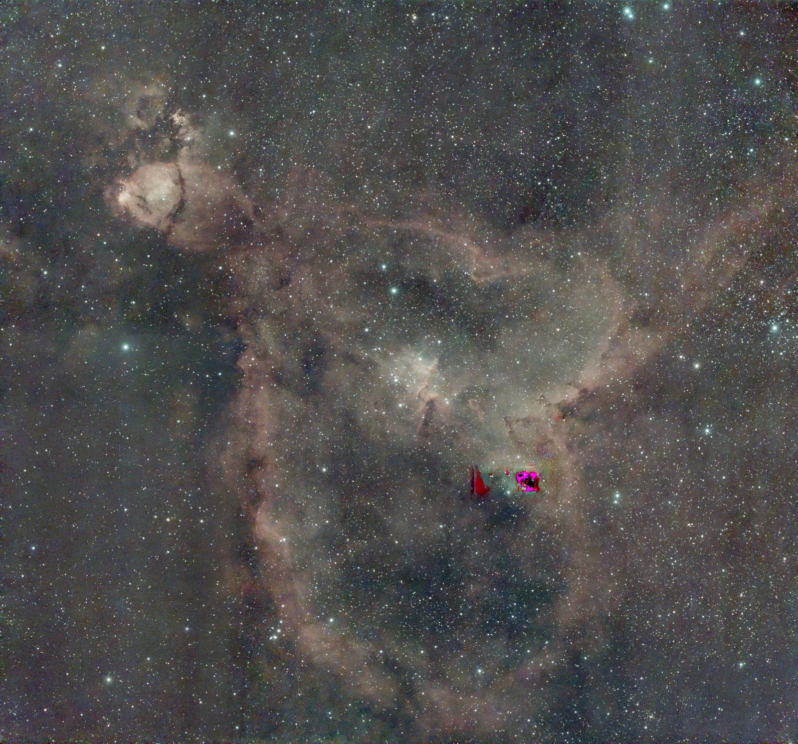 before remove stars linear in this recorded run